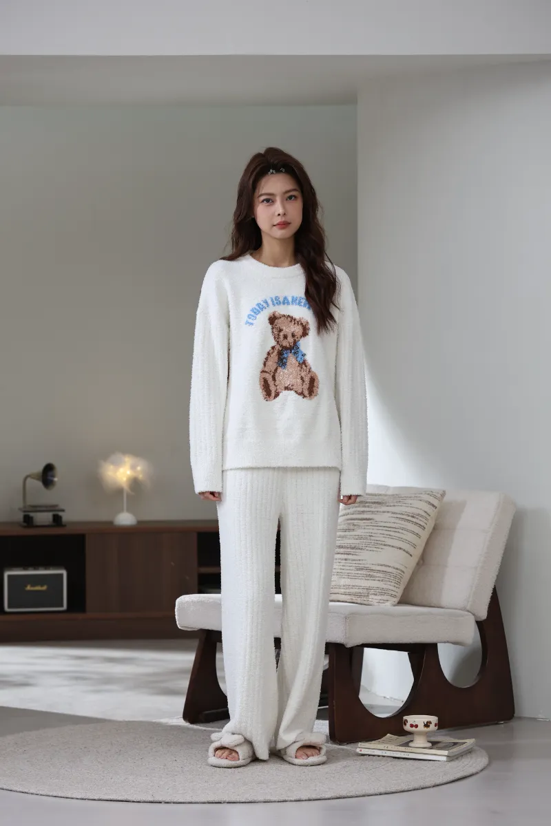 Soft Fleece Homewear Suits para sa Babae Soft Fleece Homewear Suits para sa Babae
