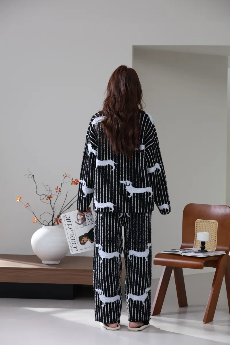 Soft Fleece Homewear Suit para sa Babae