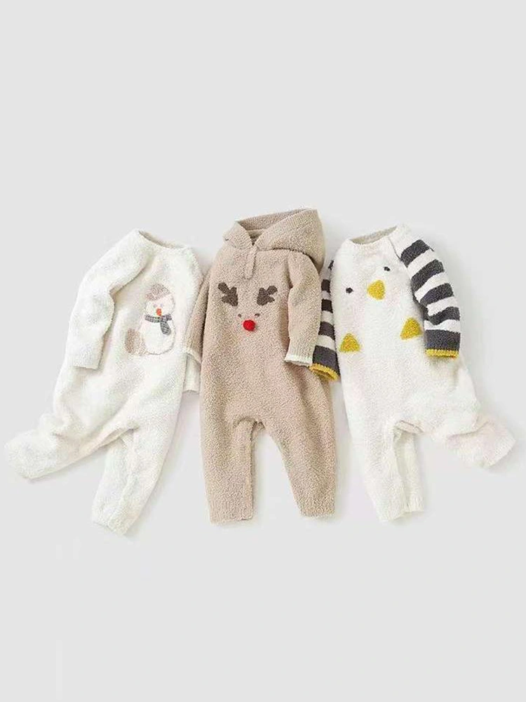 Autumn at Winter Fleece Pajamas para sa mga Bata