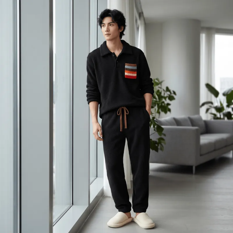 Fleece Pajama para sa Mga Lalaki Fleece Pajama para sa Mga Lalaki